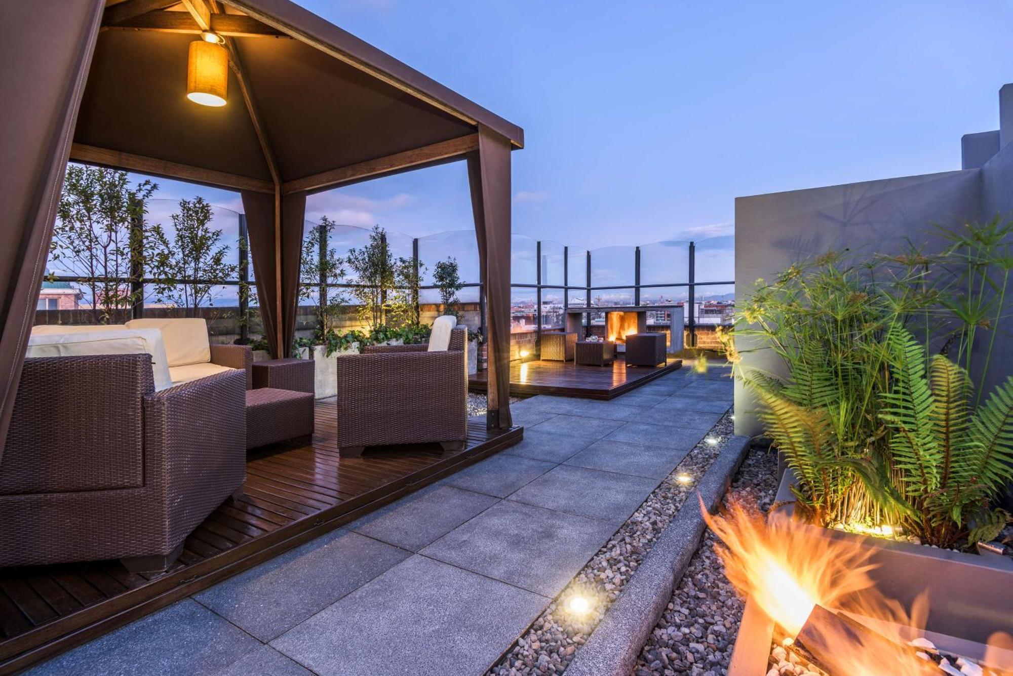 Nh Collection Bogota Andino Royal Hotel Екстериор снимка Rooftop bar