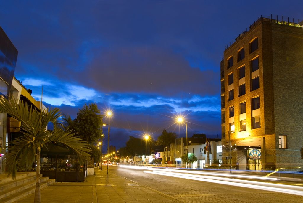 Nh Collection Bogota Andino Royal Hotel Екстериор снимка The A3020 at night